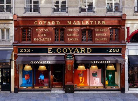 goyard flagship store paris|goyard paris website.